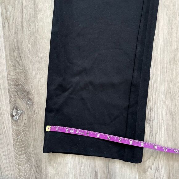 Ellen Tracy wide leg zip up stretch slacks  black - Picture 5 of 10